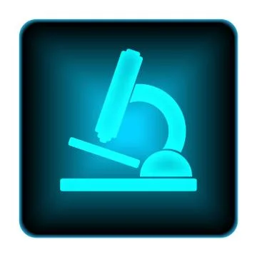 Microscope icon Stock Illustration