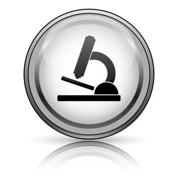 Microscope icon Stock Illustration