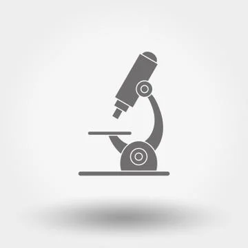 Microscope icon Stock Illustration