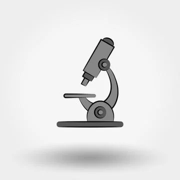 Microscope icon Stock Illustration