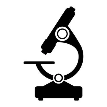 Microscope icon Stock Illustration