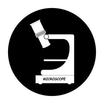 Microscope icon Stock Illustration