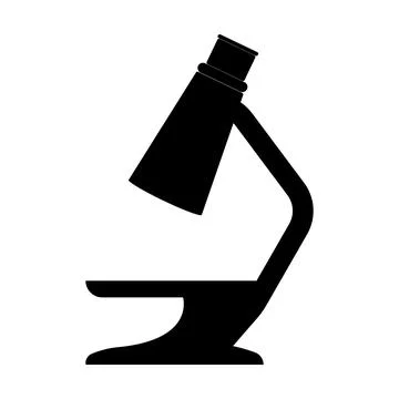 Microscope icon Illustrazione stock