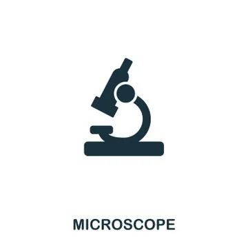 Microscope icon. Line style icon design. UI. Illustration of microscope icon Stock Illustration