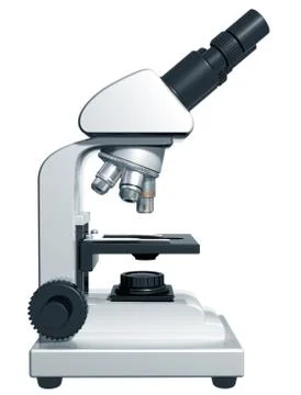 Microscope Stock Illustration