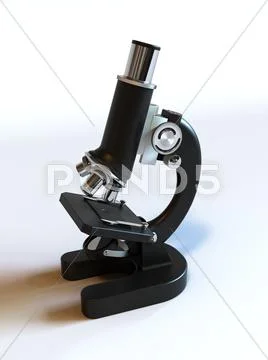 Microscope Stock Illustration