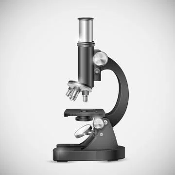 Microscope Stock Illustration