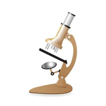 Microscope Stock Illustration