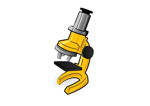 Microscope Stock Illustration