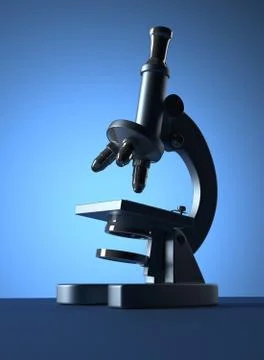 Microscope Stock Illustration
