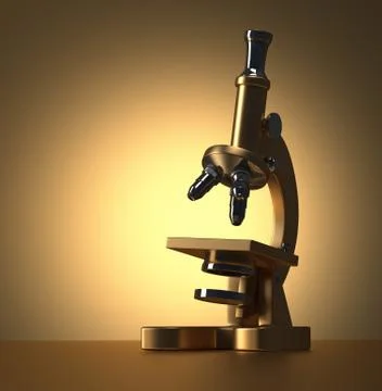 Microscope Stock Illustration