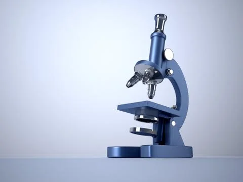Microscope Stock Illustration