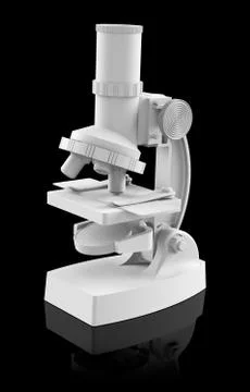 The microscope Stock Illustration