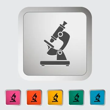 Microscope 스톡 일러스트