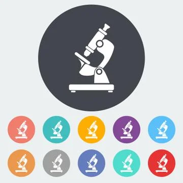 Microscope Stock Illustration
