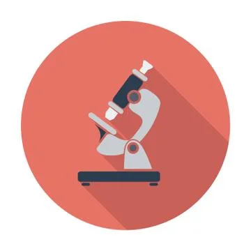 Microscope 库存插图