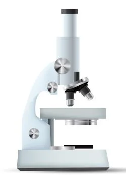 Microscope Stock Illustration