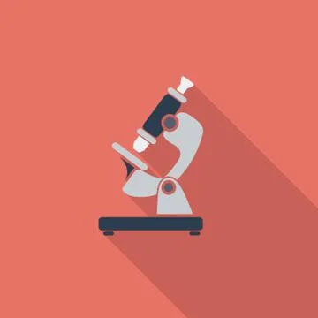 Microscope Stock Illustration