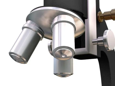 Microscope Stock Illustration