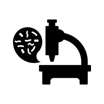 Microscope Stock Illustration