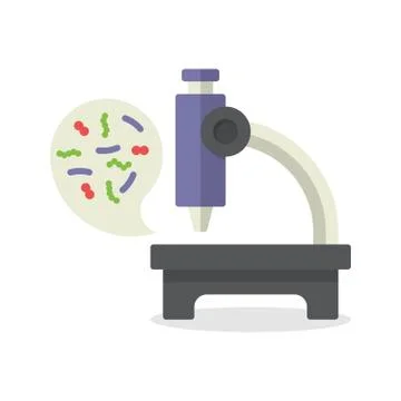 Microscope Stock Illustration