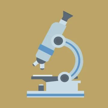 Microscope Stock Illustration