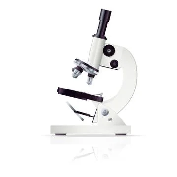 Microscope Stock Illustration