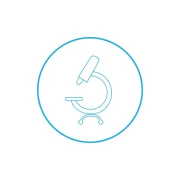 Microscope Stock Illustration
