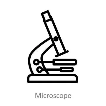 Microscope Stock Illustration