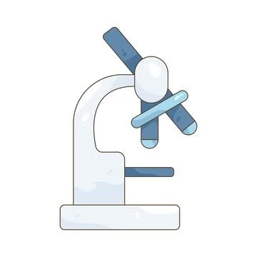 Microscope Illustrazione stock