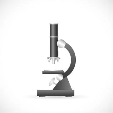 Microscope Illustration Stock Illustration