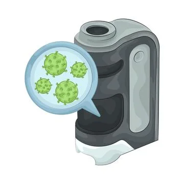Microscope Illustration Illustrazione stock