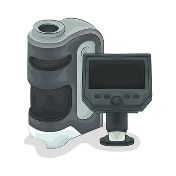 Microscope Illustration イラスト素材