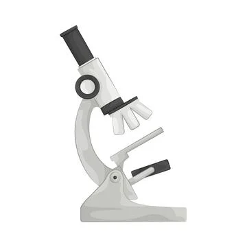 Microscope Illustration Stock Illustration