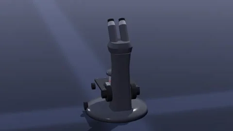 Microscope lab 3d loop 3D animation seamless loop Vídeos de archivo 341781722