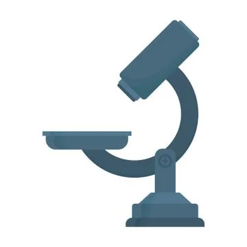 Microscope lab equipment 스톡 일러스트