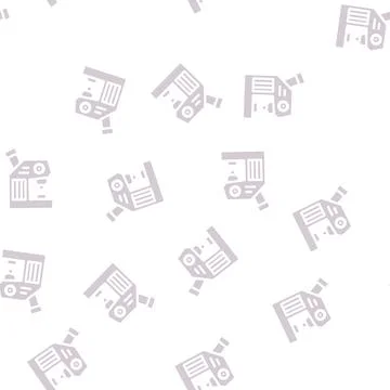 Microscope laboratory tool glyph vector seamless pattern Stock Illustration