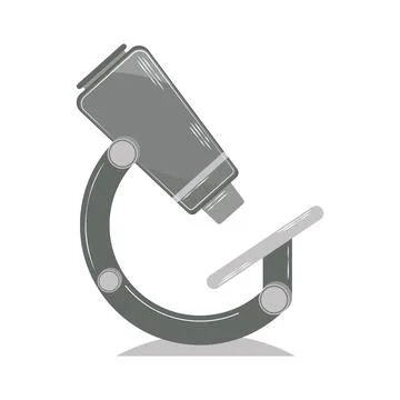 Microscope laboratory tool Stockillustratie