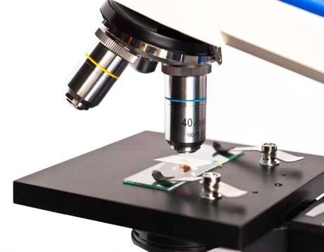 Microscope lences Stock Photos