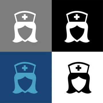 Microscope logo icon vector illustration logo template Stock Illustration