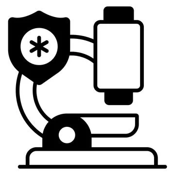 Microscope Modern concepts design, vector illustration Illustrazione stock