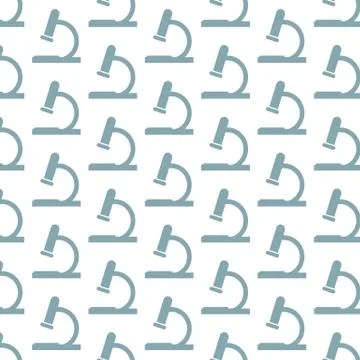 Microscope pattern background Stock Illustration