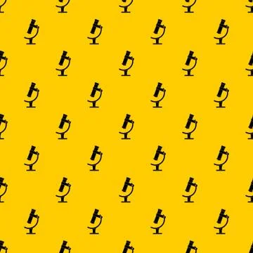 Microscope pattern 库存插图