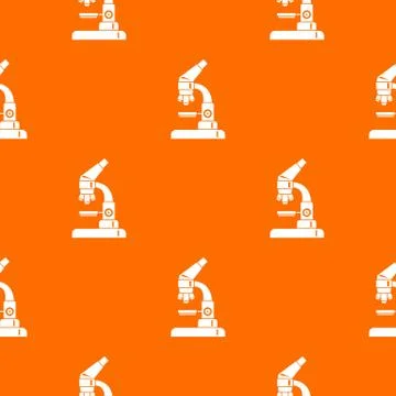 Microscope pattern seamless Stockillustratie