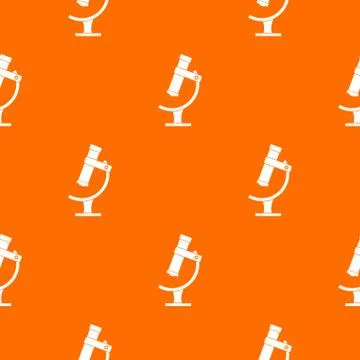 Microscope pattern seamless Stockillustratie