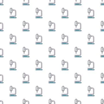 Microscope pattern seamless Stockillustratie