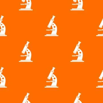 Microscope pattern seamless Stock Illustration