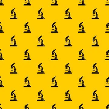 Microscope pattern vector 库存插图