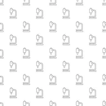 Microscope pattern vector seamless 库存插图