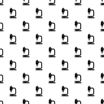 Microscope pattern vector seamless 库存插图